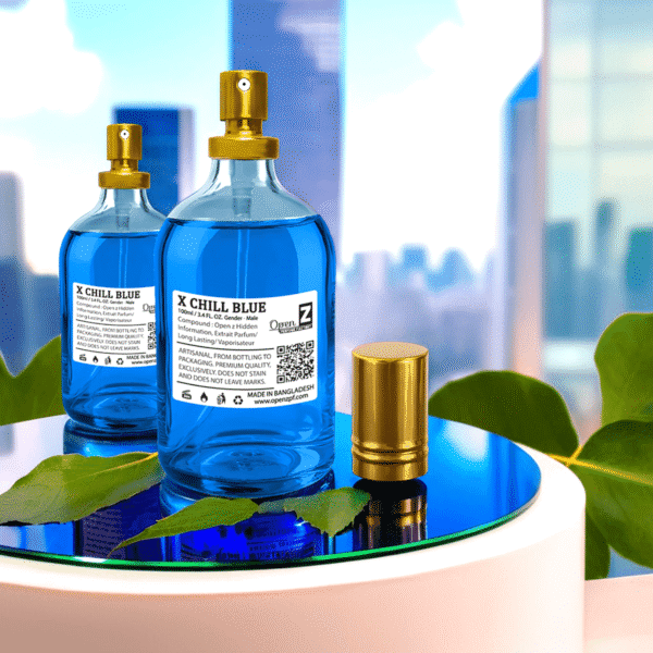 X CHILL BLUE Perfume 100ML - Image 2