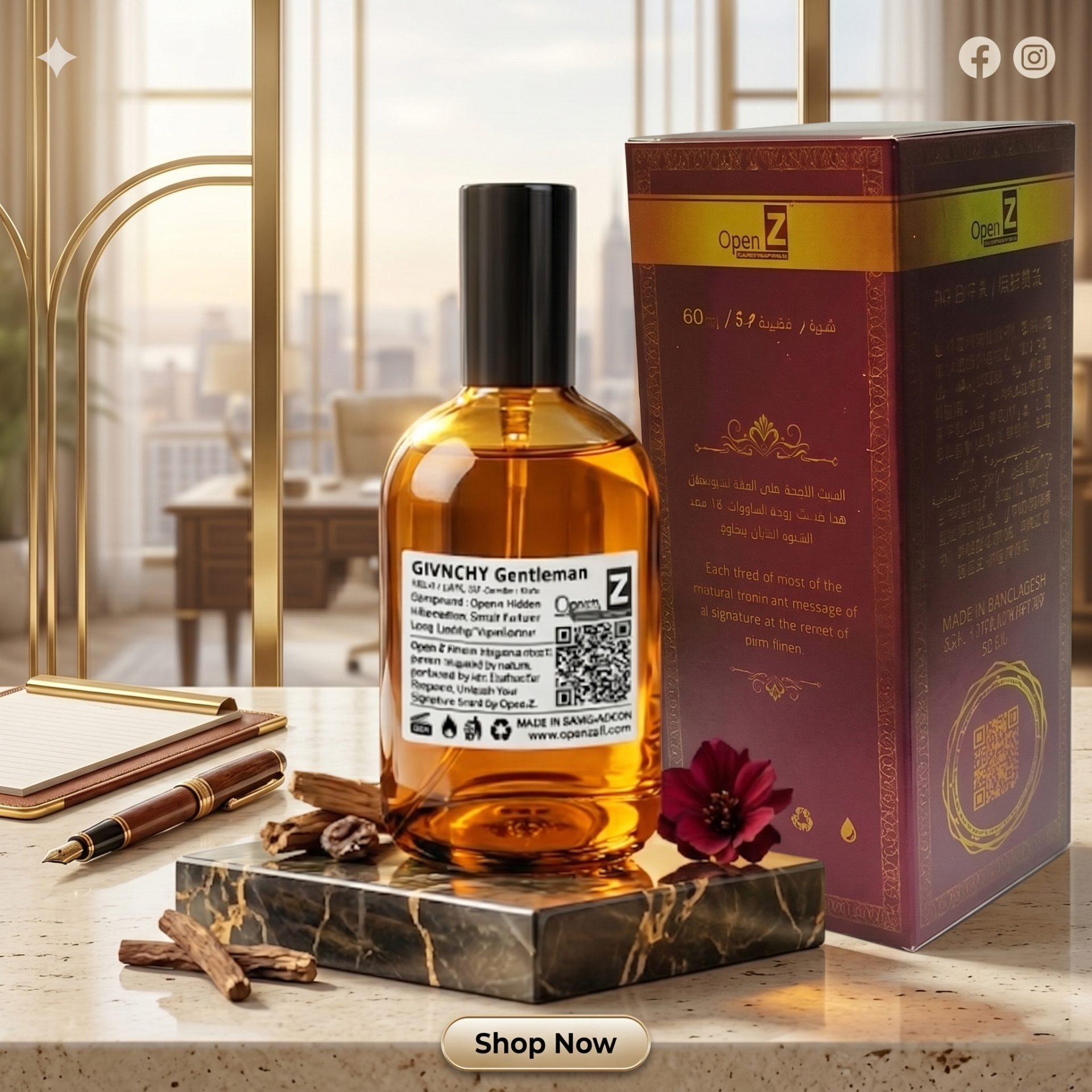 GIVNCHY Gentleman Perfume 100ml-3